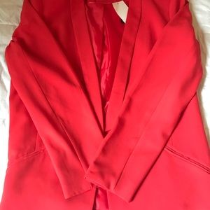 Red blazer